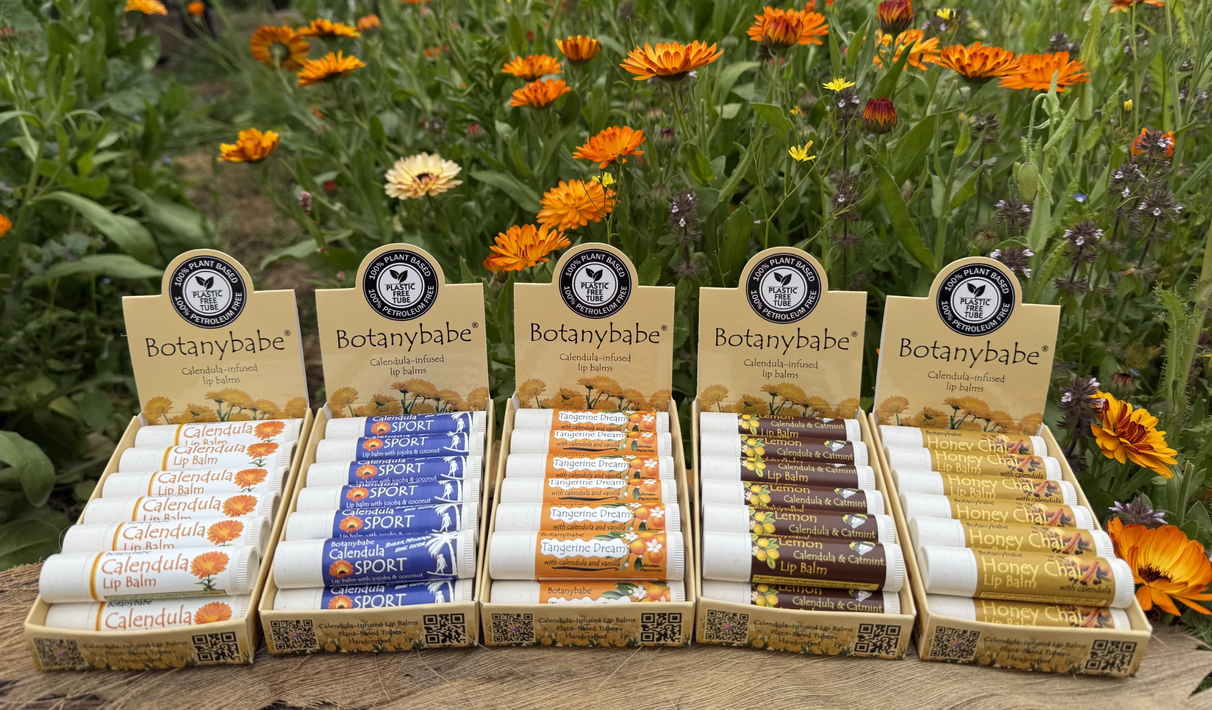 Botany Babe lip balms